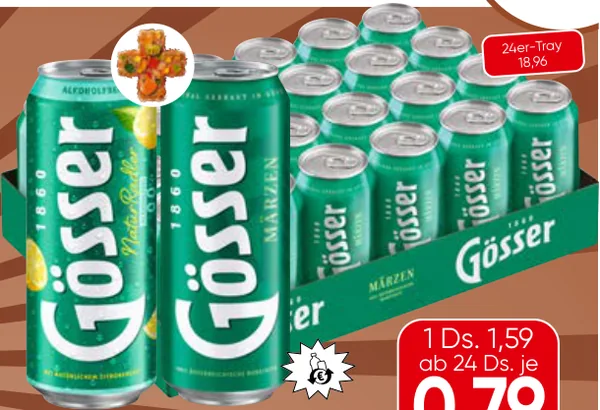 Märzen, Naturradler Zitrone oder Naturradler Zitrone alkoholfrei